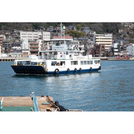 運航最終日の福本渡船
