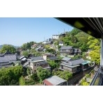 千光寺山ロープウェイ車窓からの風景