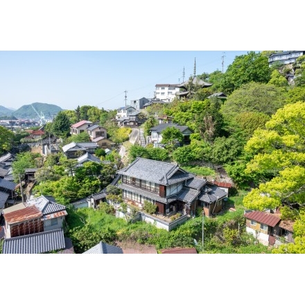 千光寺山ロープウェイ車窓からの風景