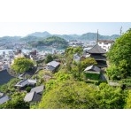 千光寺山ロープウェイ車窓からの風景