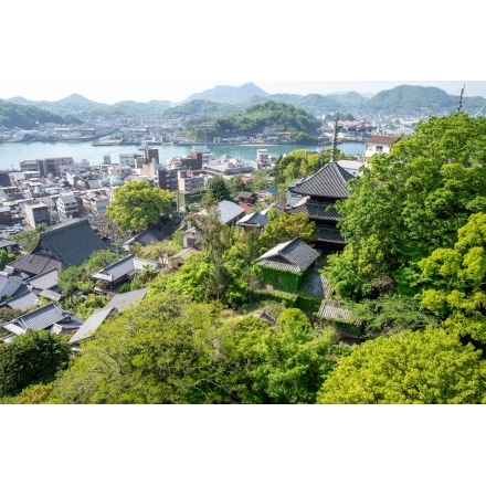 千光寺山ロープウェイ車窓からの風景