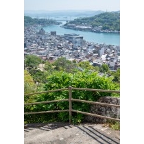 千光寺参道から見る尾道市街地