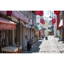 因島の土生商店街