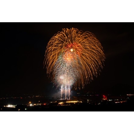 瀬戸田町夏まつりの花火