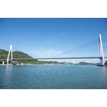 夏のしまなみ海道生口橋