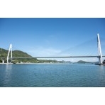 夏のしまなみ海道生口橋