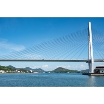 夏のしまなみ海道生口橋