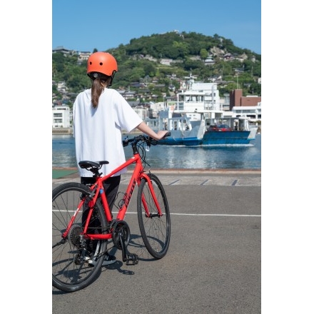 しまなみ海道サイクリング（尾道渡船桟橋）