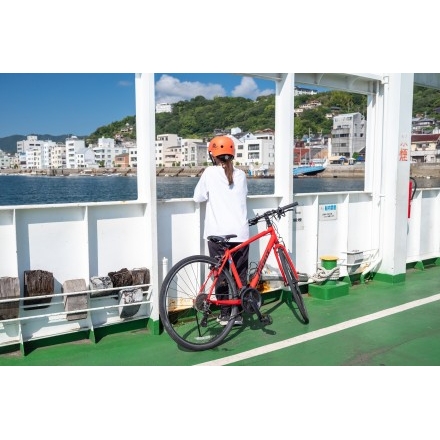 しまなみ海道サイクリング（尾道渡船）