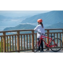 しまなみ海道サイクリング（高見山展望台）