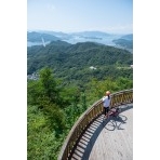 しまなみ海道サイクリング（高見山展望台）
