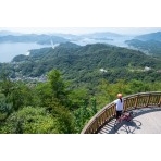 しまなみ海道サイクリング（高見山展望台）