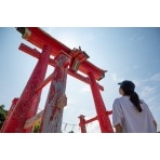 岩子島厳島神社の大鳥居