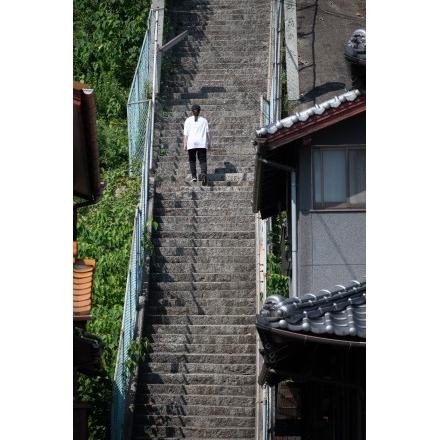 冠天神の石段