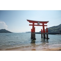 厳島神社の大鳥居（浦崎町）