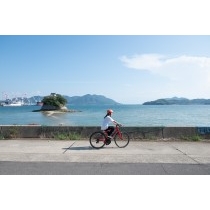 浦崎町のサイクリング
