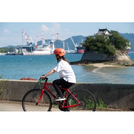 浦崎町のサイクリング