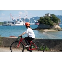 浦崎町のサイクリング
