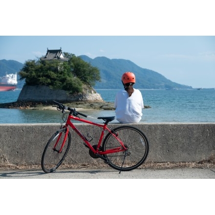 浦崎町のサイクリング