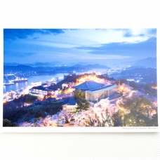 千光寺公園のさくら夜景　‐post card‐