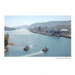 尾道水道と渡船　‐post card‐