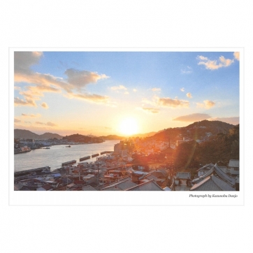 尾道市街地の夕景　‐post card‐