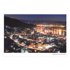 千光寺山からの夜景　‐post card‐