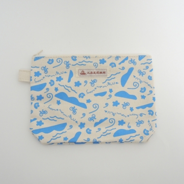SHIMANAMI BLUE POUCH