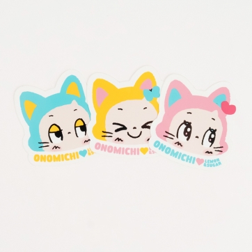 レモン&シュガー【尾道限定】防水ステッカー