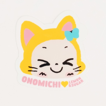 レモン＆シュガー【尾道限定】防水ステッカー