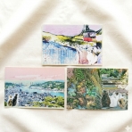 ほの猫3 ポストカード 尾道(3枚セット)