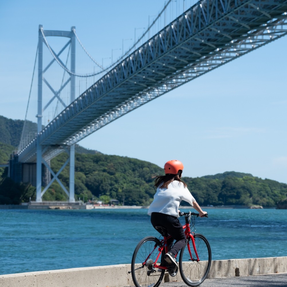 【初心者向け】ロマンチックサイクリング！向島～因島コース（約15㎞）
