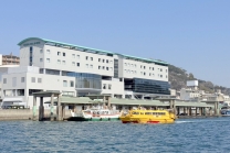 15:55着　尾道駅前桟橋