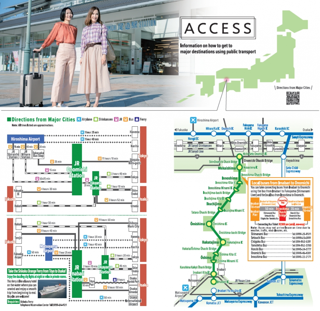 Setouchi Shimanami Kaido Guidebook – Shimanami SPOT!／瀬戸内しまなみ海道ガイドブック『しまなみSPOT！』（英語版）