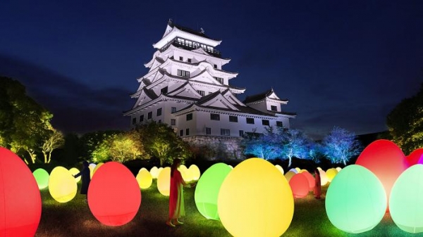 福山城400年博-FUKUYAMA CASTLE EXPO 2022- RCC開局70年「チームラボ 福山城 光の祭」