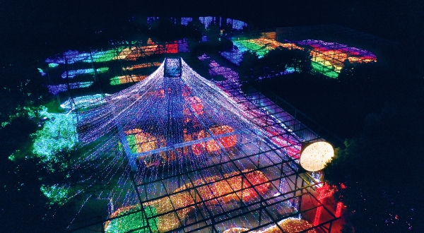 日本庭園 由志園「黄金の島 ジパング 2022」