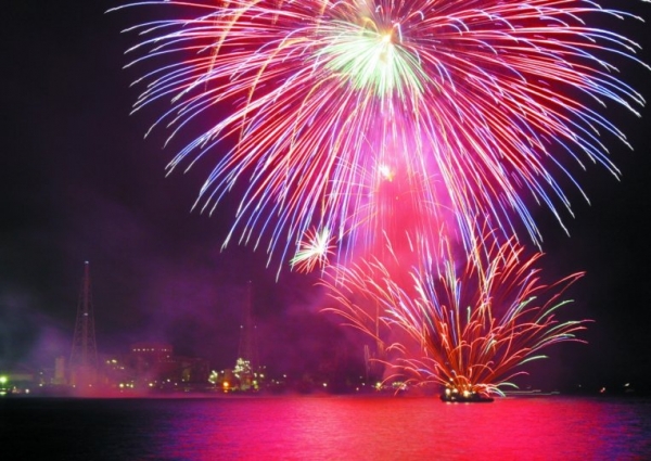 第41回 たけはら夏まつり花火大会