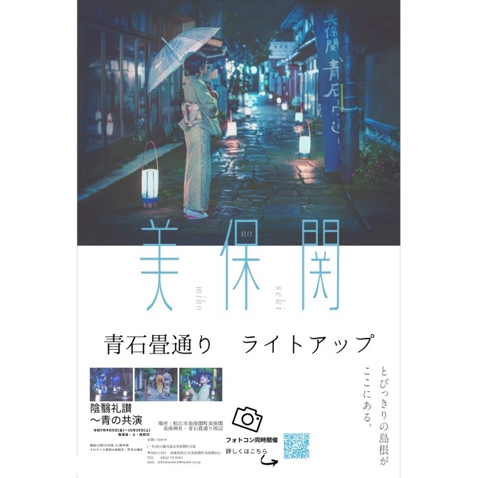 青石畳通りライトアップ【期間中の金・土・祝前日】