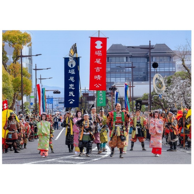 第19代 堀尾吉晴公・松江武者行列