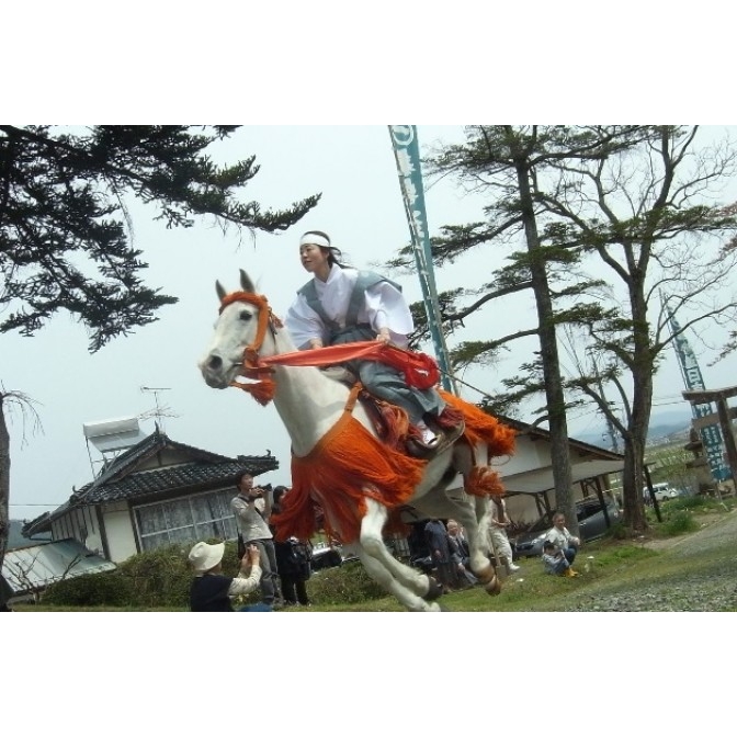 山王さん　早駆け馬神事
