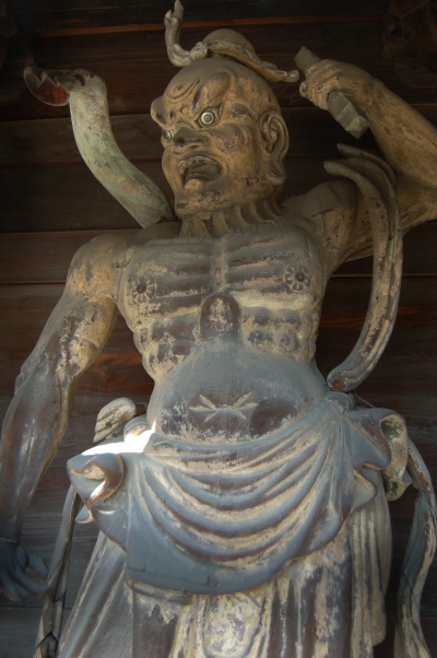 仁王門の仁王像