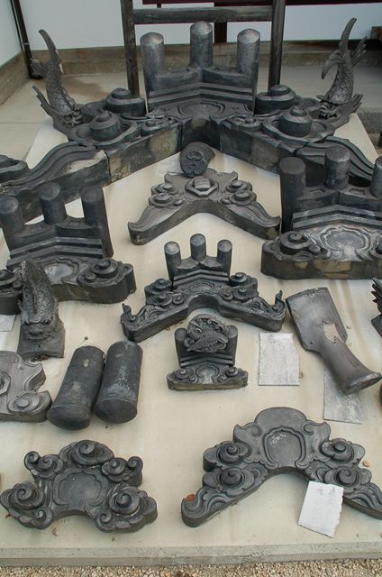 以前使われていた鬼瓦
