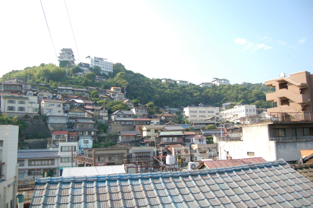 部屋から見た風景