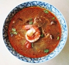 「トムヤムクン」
世界三大スープのひとつ。辛いけれど癖になります。