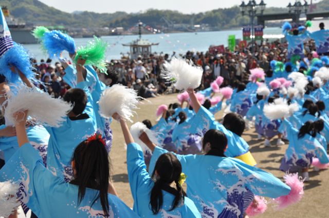 （毎年4月第4土・日曜日）尾道みなと祭