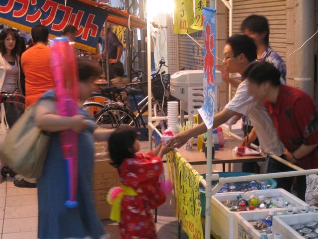 （6月中旬～7月下旬の土曜日）土曜夜店