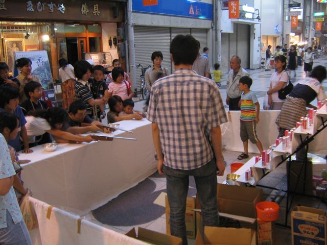 （6月中旬～7月下旬の土曜日）土曜夜店