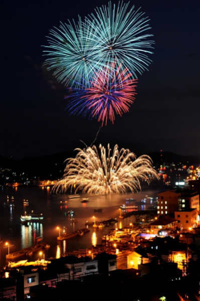 （7月下旬）おのみち住吉花火まつり
