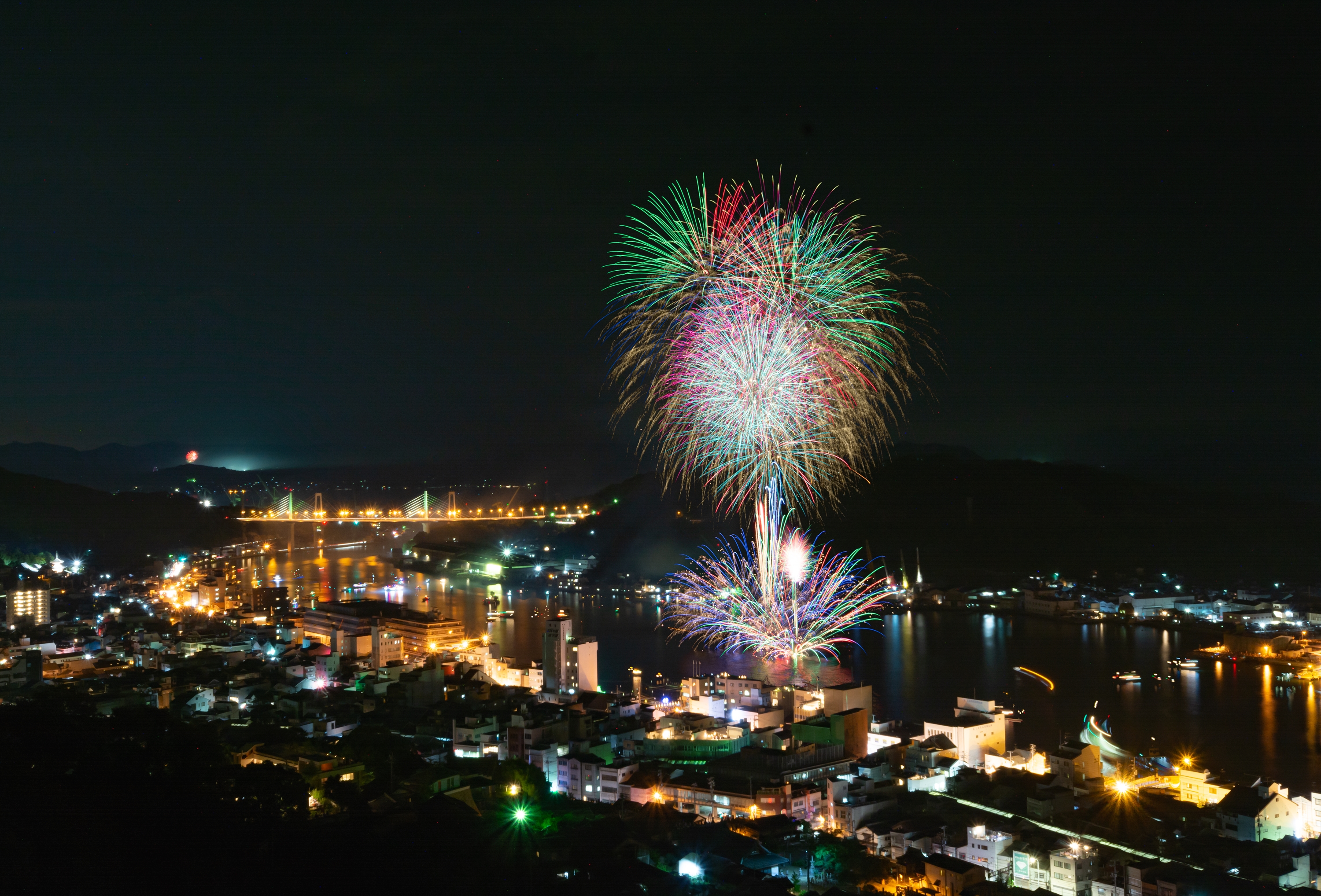 （7月下旬）おのみち住吉花火まつり