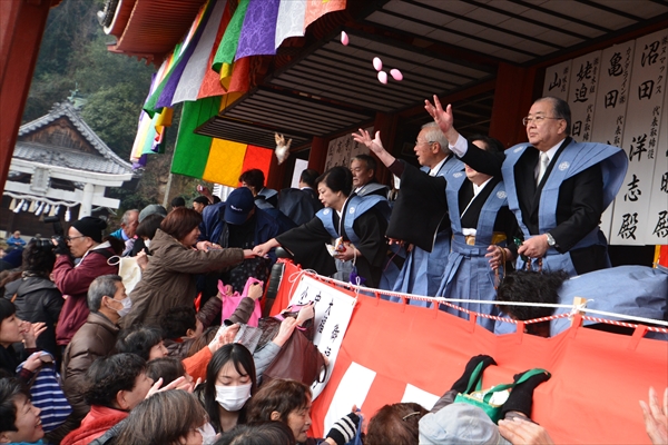 尾道最大級の節分会です